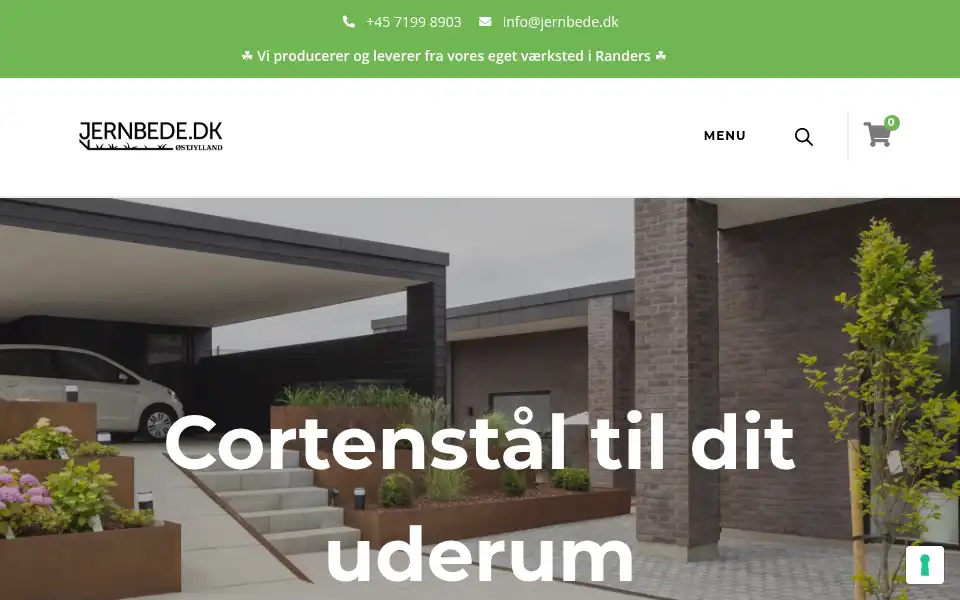 Screenshot of jernbede.dk