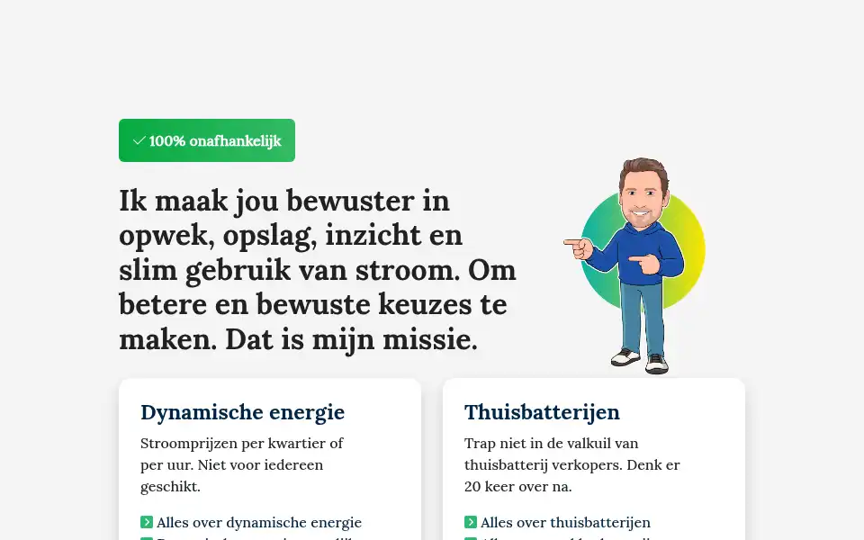 Screenshot of jeroen.nl