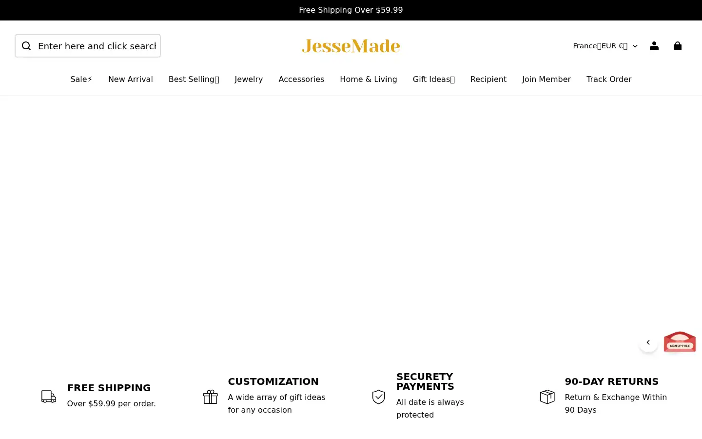 Screenshot of jessemade.com