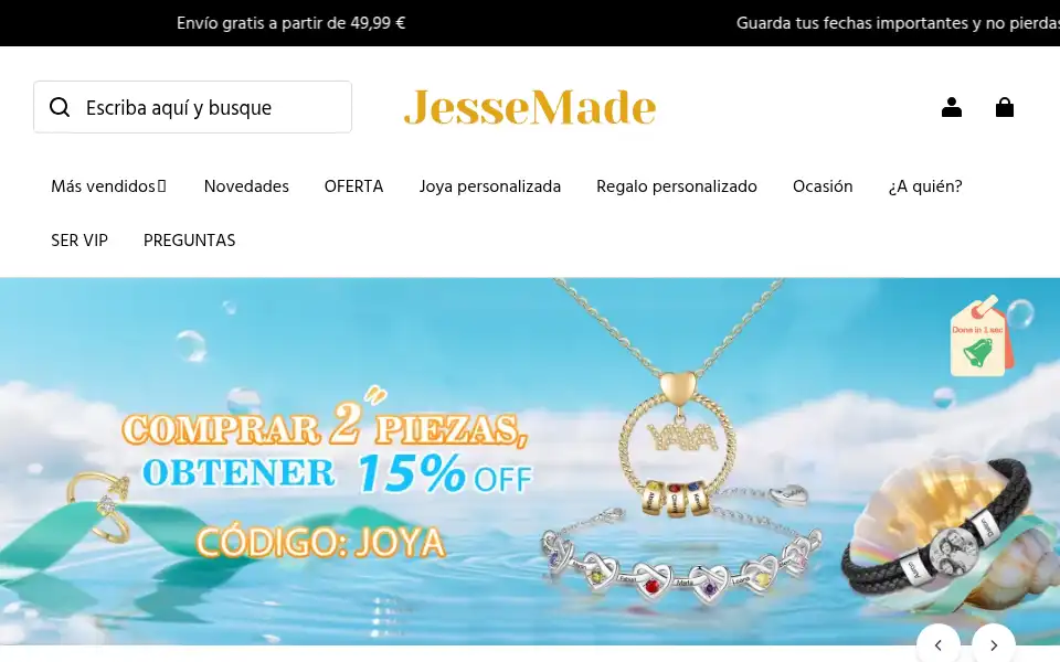 Screenshot of jessemade.es