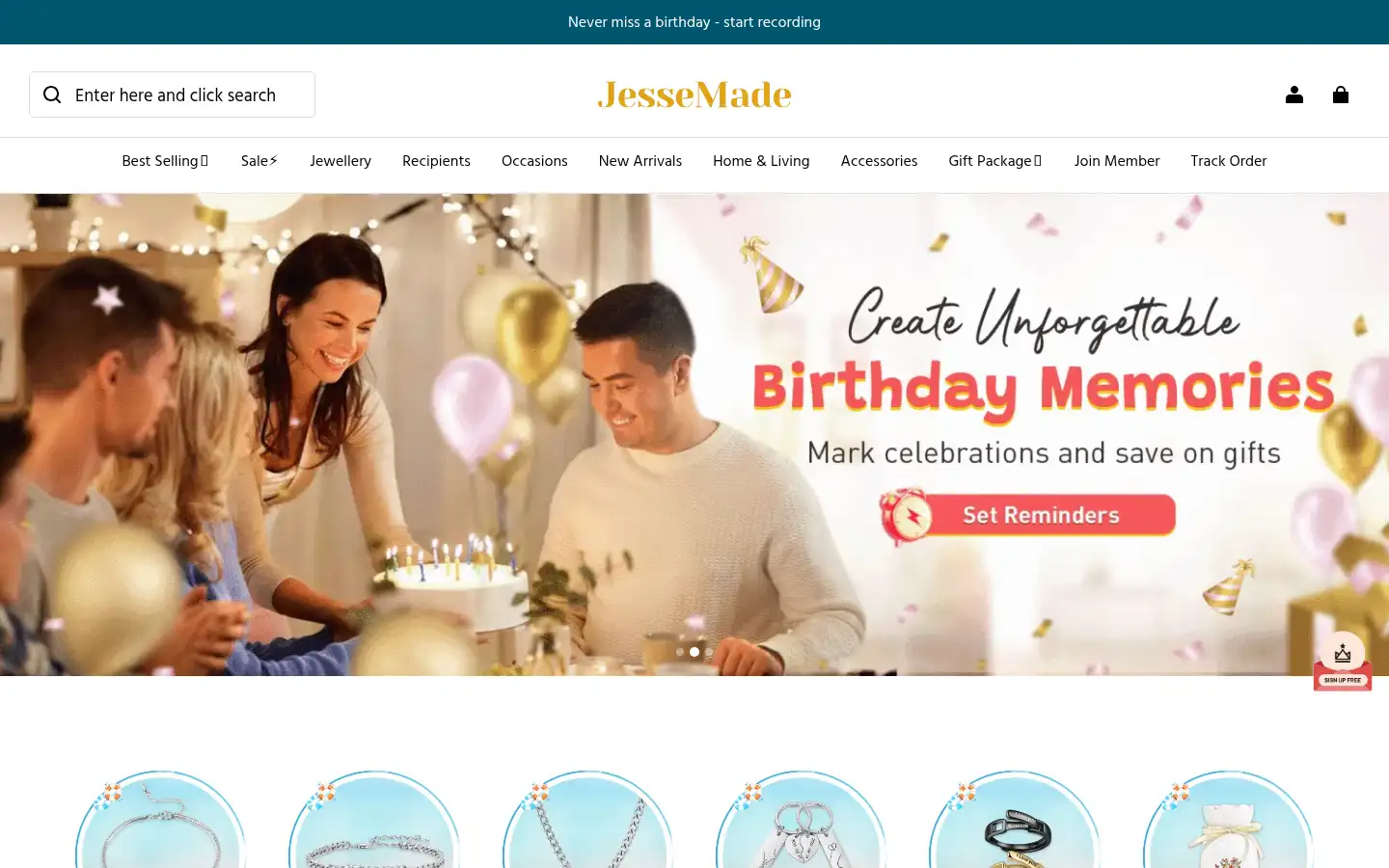 Screenshot of jessemade.uk
