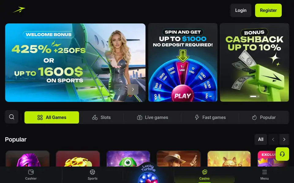 Screenshot of jetboost.life