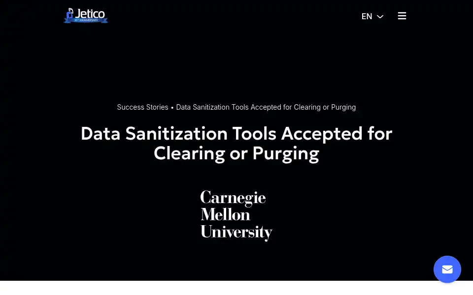 Screenshot of jetico.com
