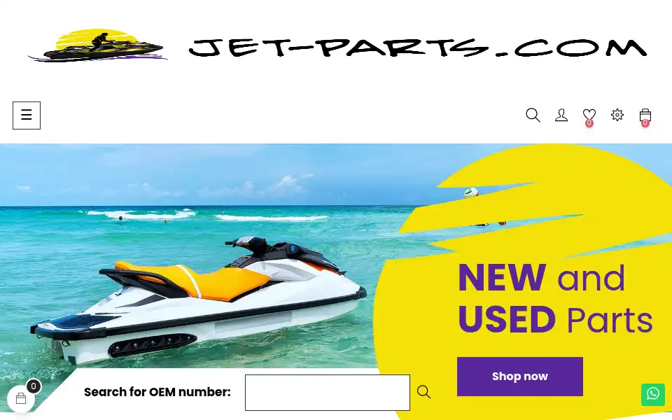 Screenshot of jetparts.nl