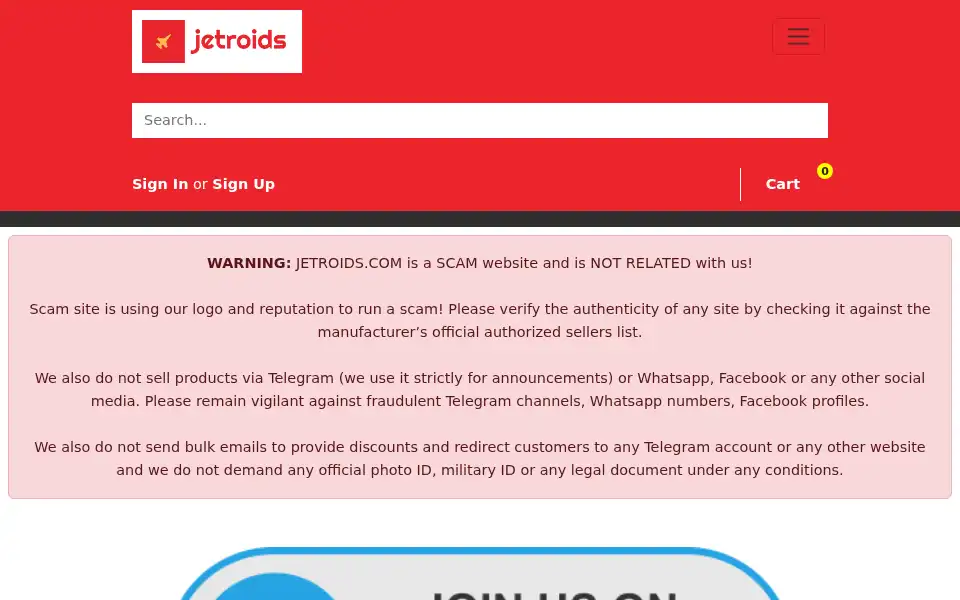 Screenshot of jetroids.cc