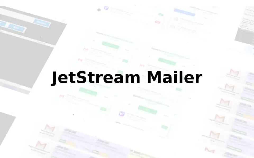 Screenshot of jetstreammailer.in