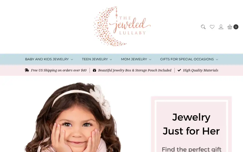 Screenshot of jeweledlullaby.com