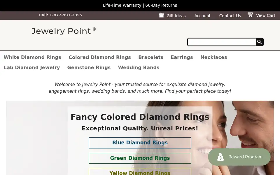 Screenshot of jewelrypoint.com
