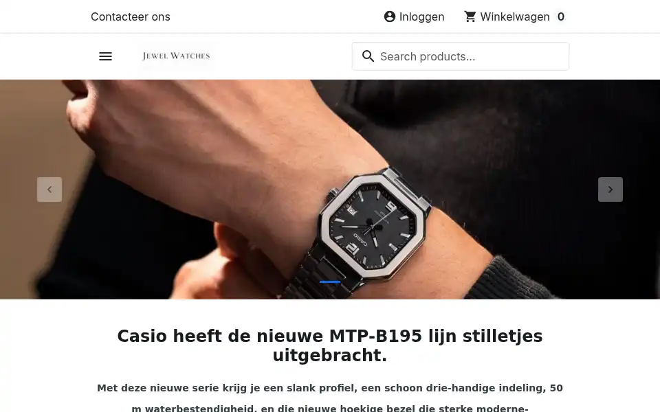 Screenshot of jewelwatches.nl