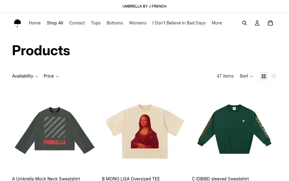 Screenshot of jfrenchforever.com