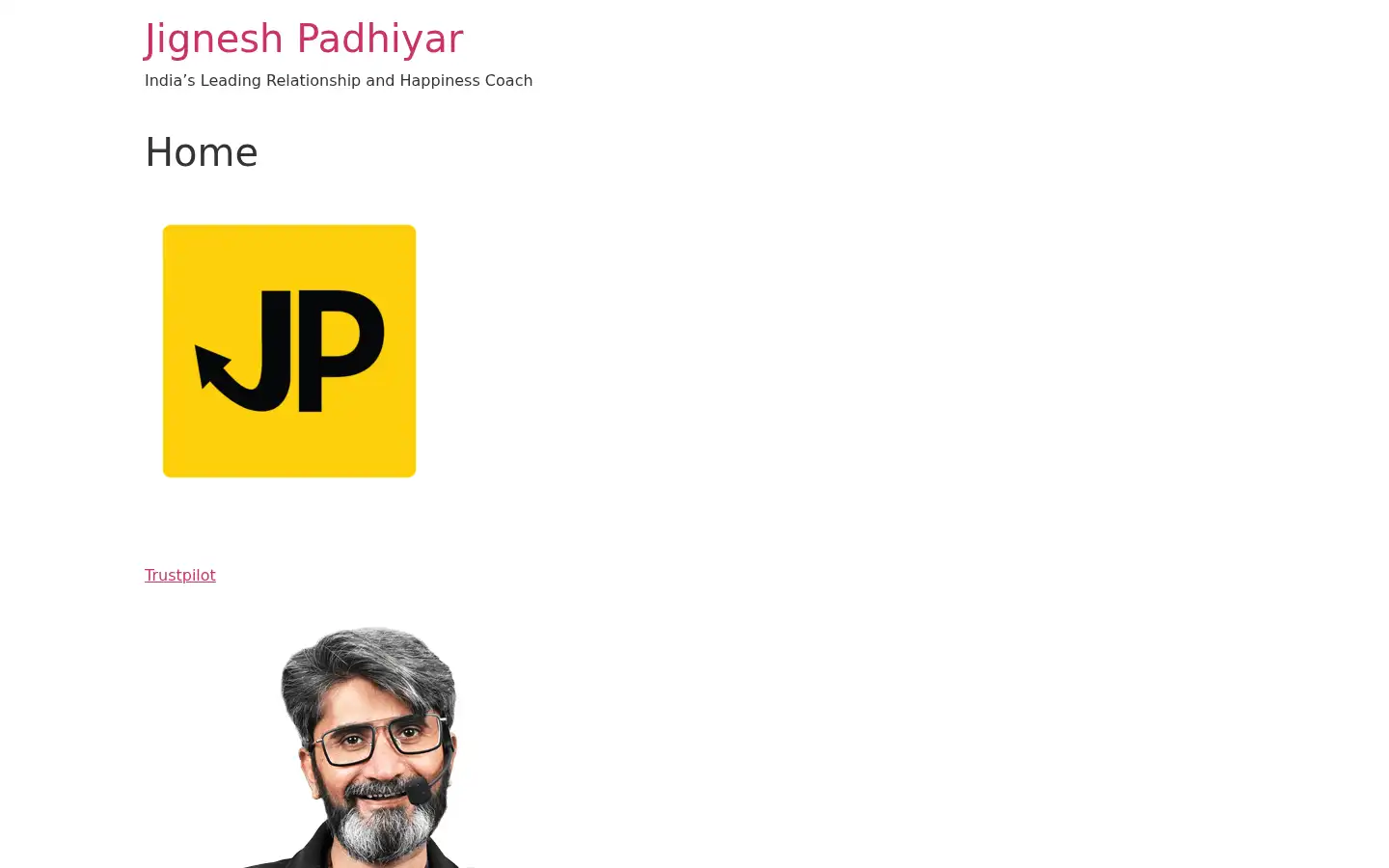 Screenshot of jigneshpadhiyar.com