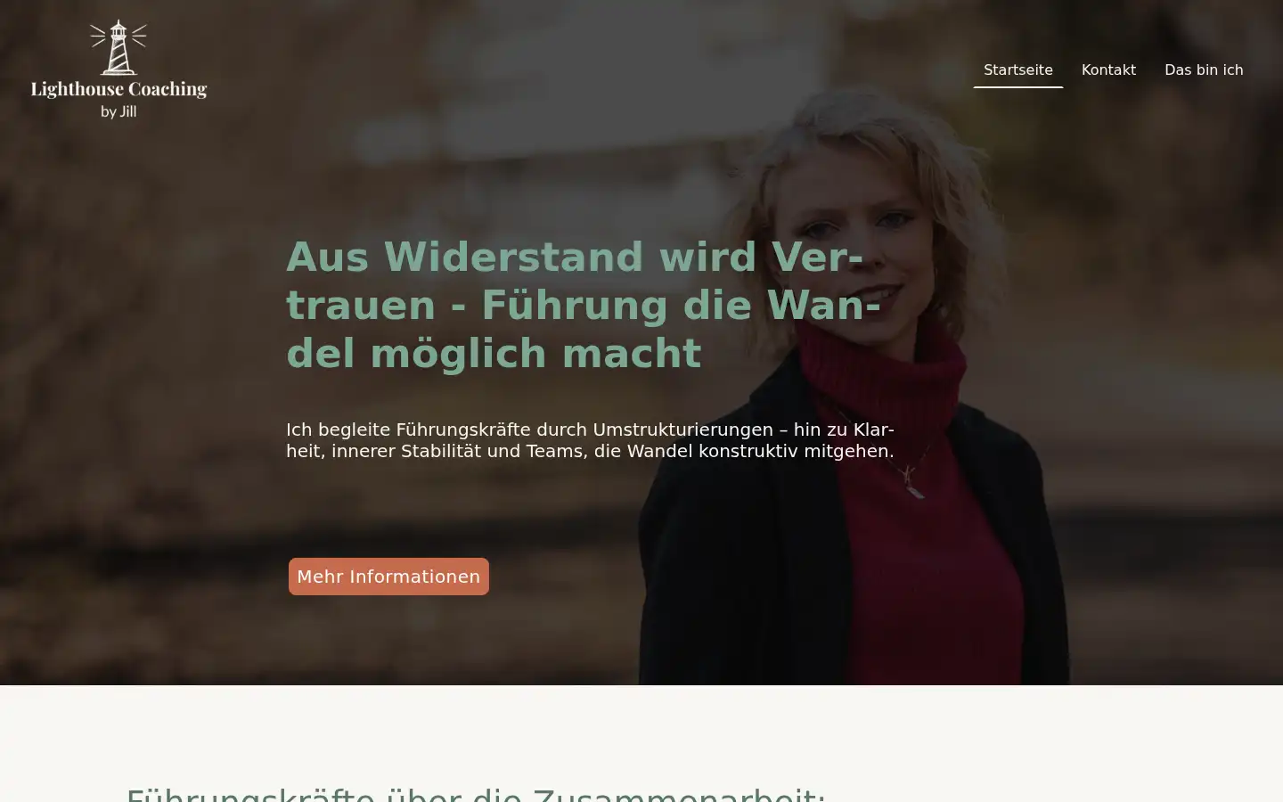 Screenshot of jillschroeter.de