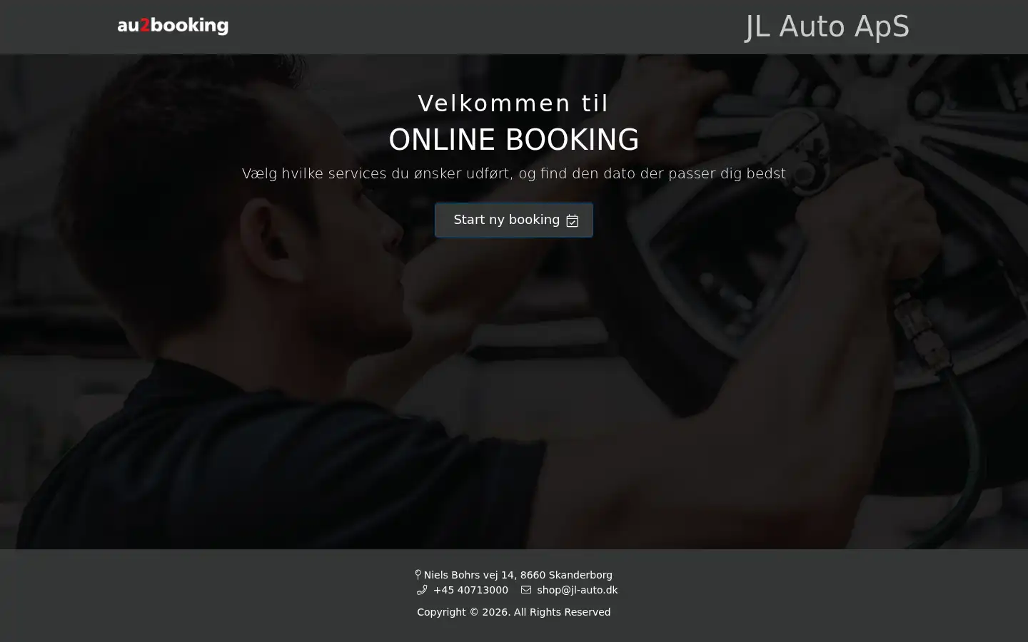 Screenshot of jl-auto.dk