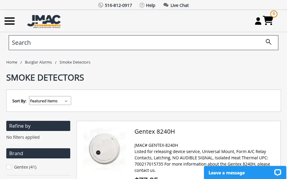 Screenshot of jmac.com