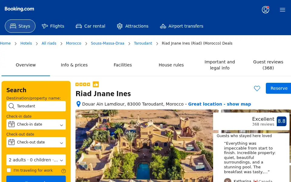 Screenshot of jnane.xtadia.com