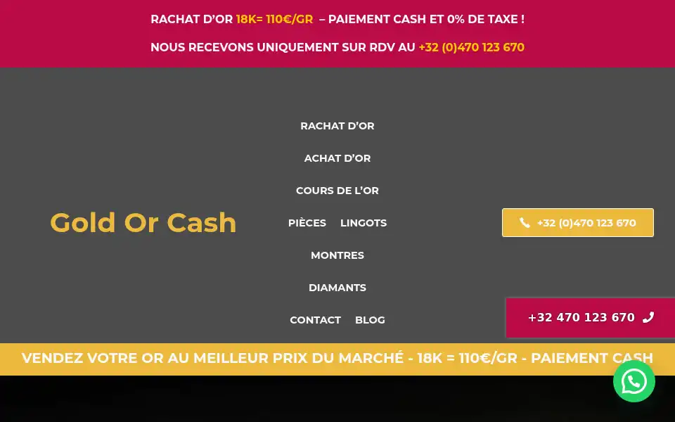 Screenshot of joaillerie-david.com