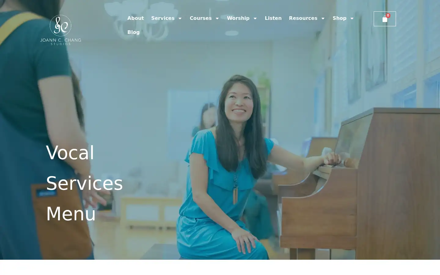 Screenshot of joanncchang.com
