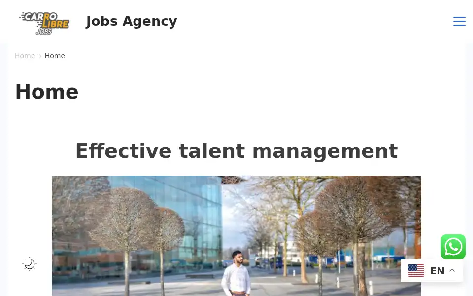 Screenshot of jobs.carrolibre.net
