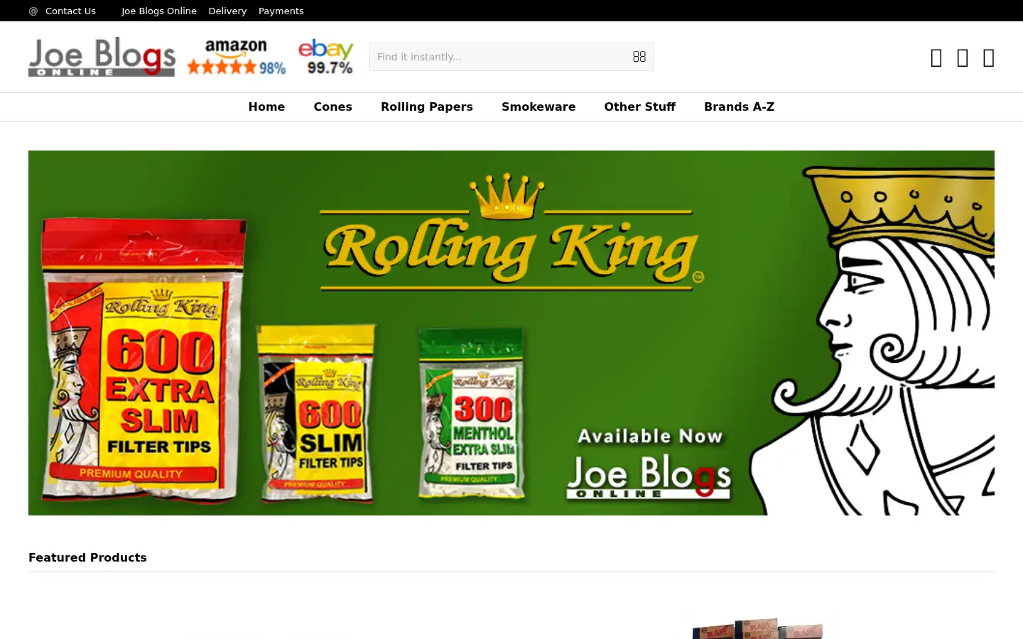 Screenshot of joeblogs.online