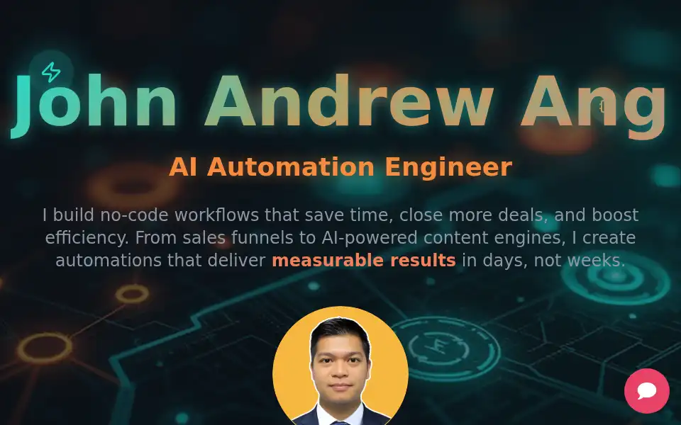Screenshot of johnandrewang.onrender.com