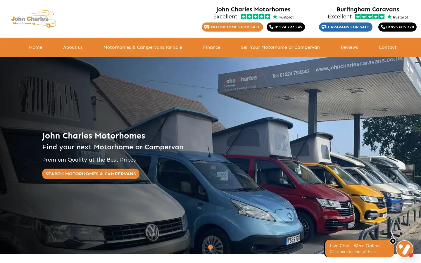 Screenshot of johncharles.net