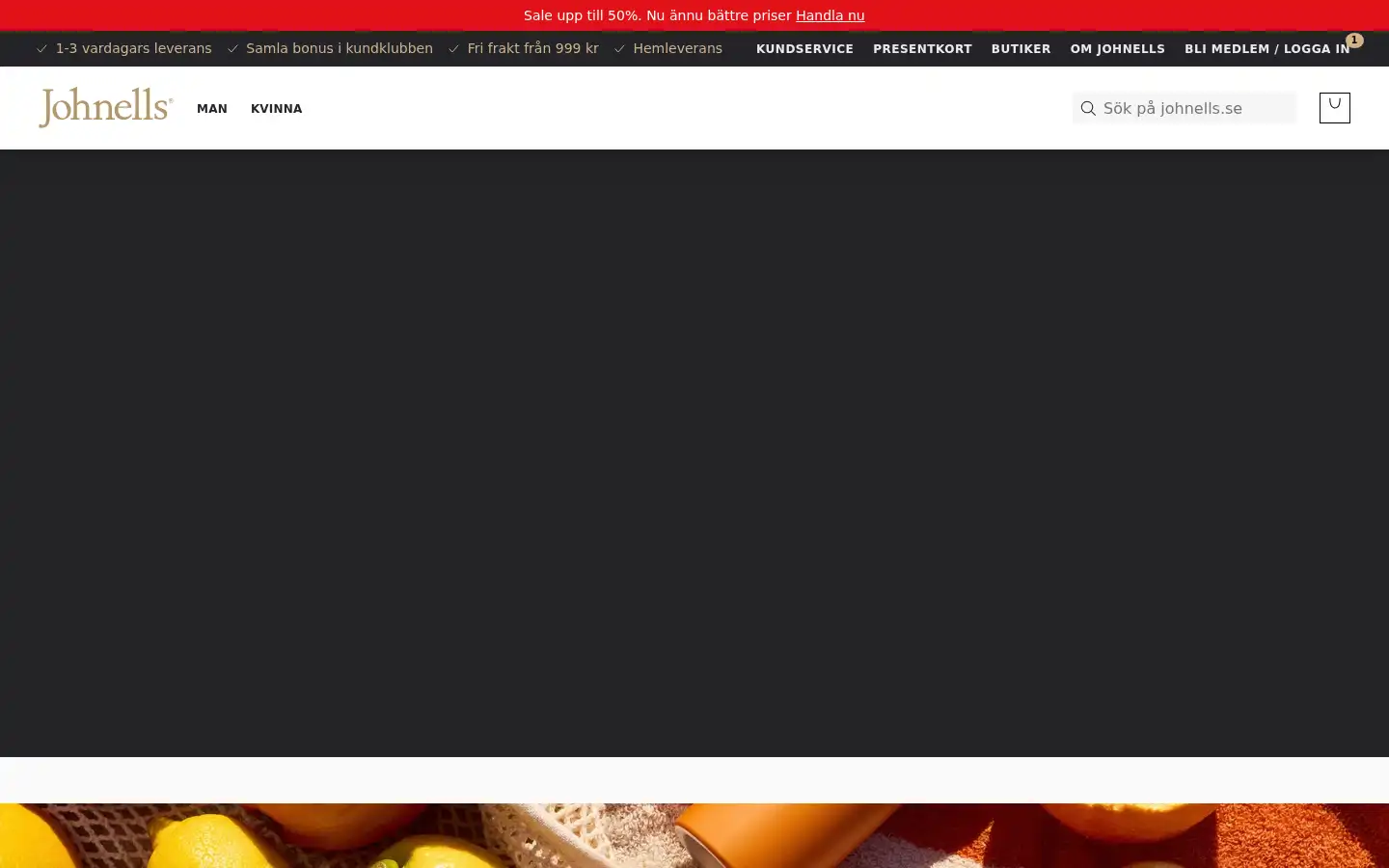 Screenshot of johnells.se