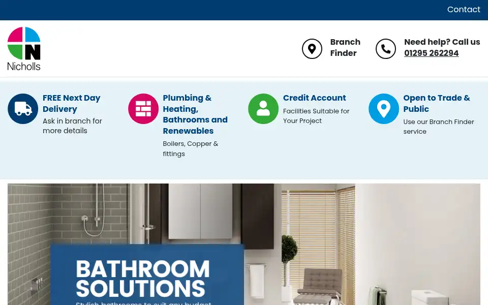 Screenshot of johnnichollstrade.co.uk