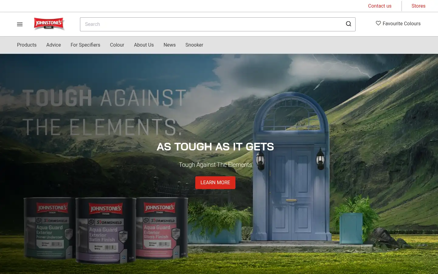 Screenshot of johnstonestrade.com