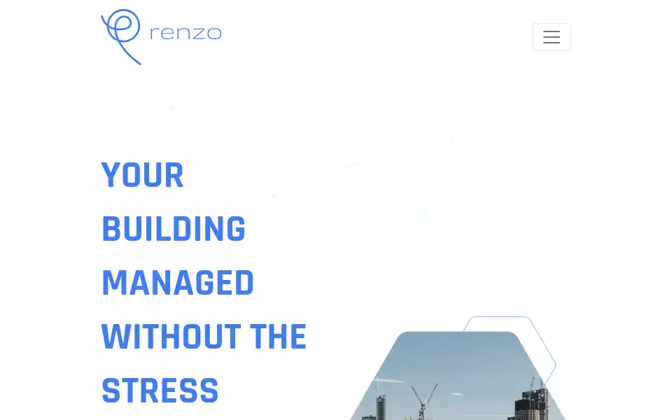 Screenshot of joinrenzo.com