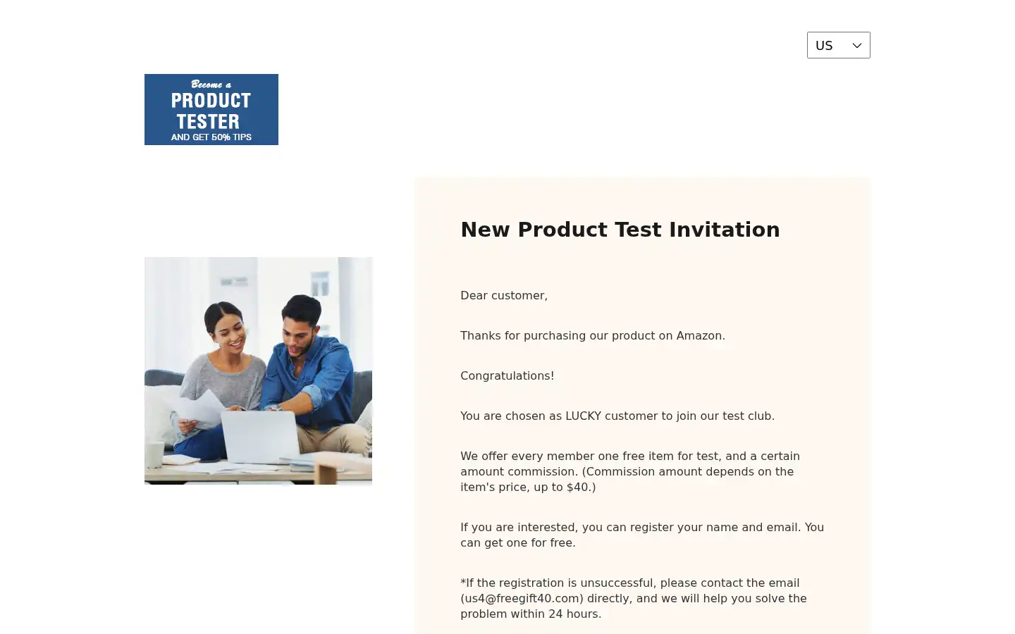 Screenshot of jointestclub.com