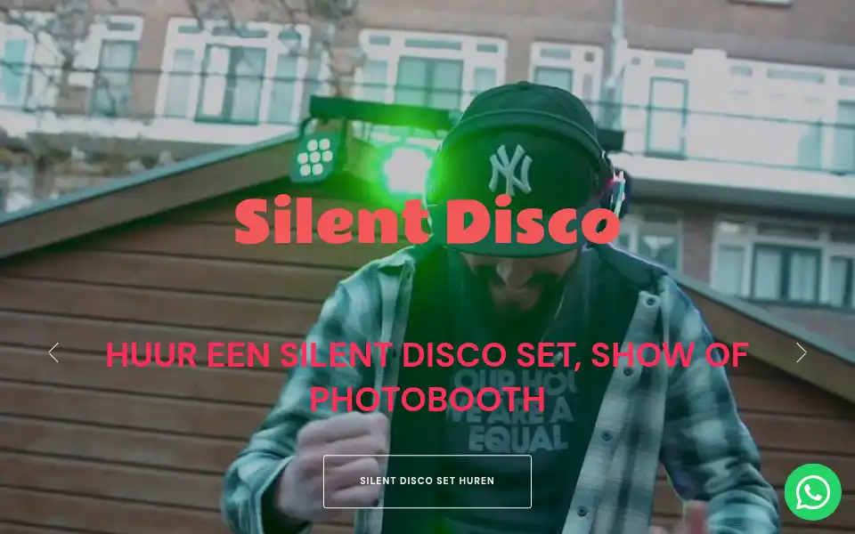 Screenshot of jollybooth.nl