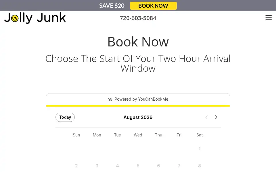 Screenshot of jollyjunk.com