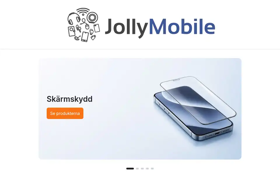 Screenshot of jollymobile.com