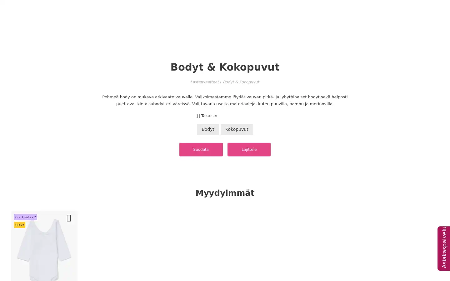 Screenshot of jollyroom.fi