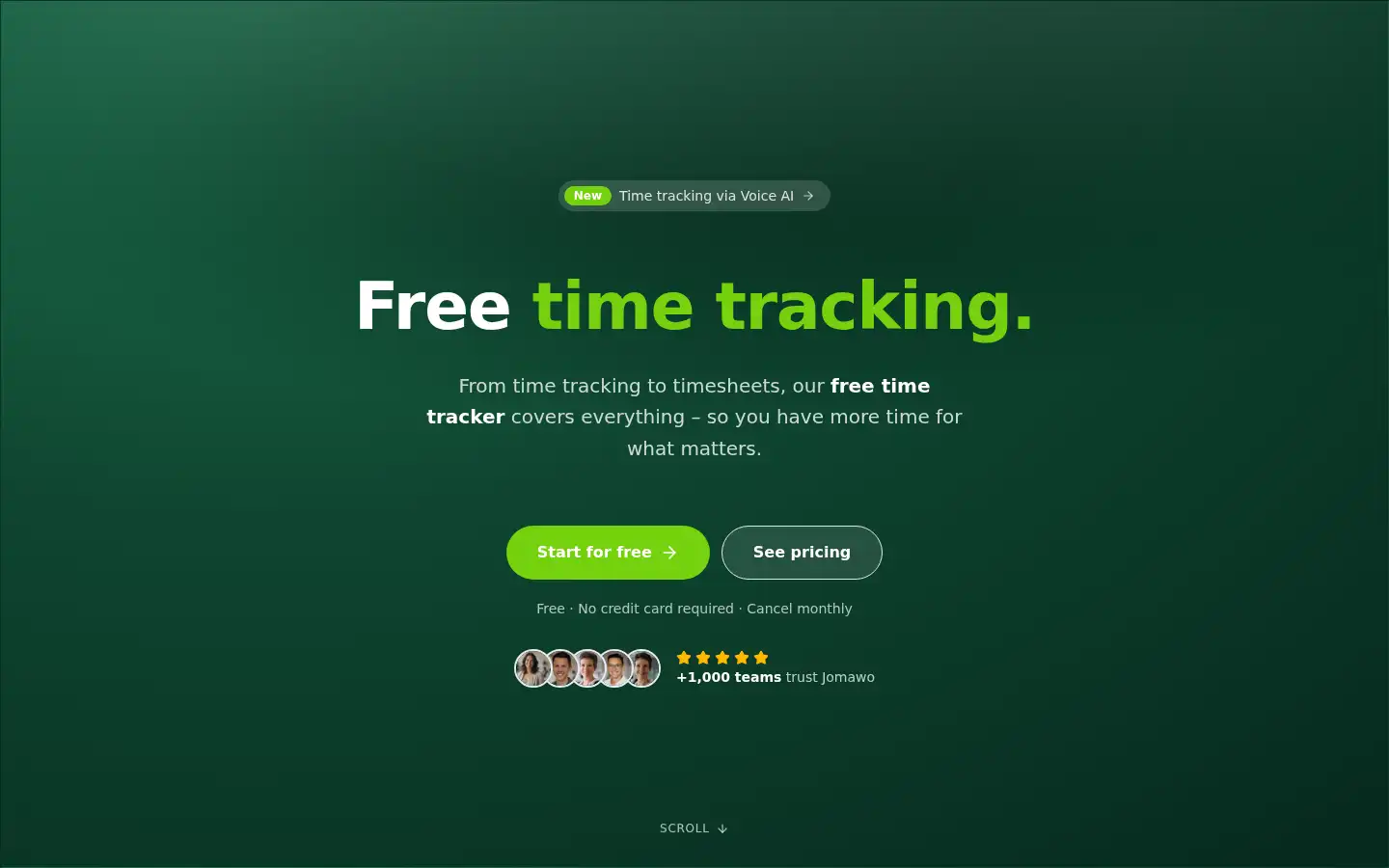 Screenshot of jomawo.com