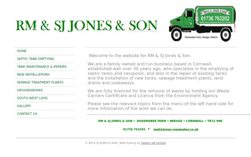Screenshot of jones-rosemaber.co.uk