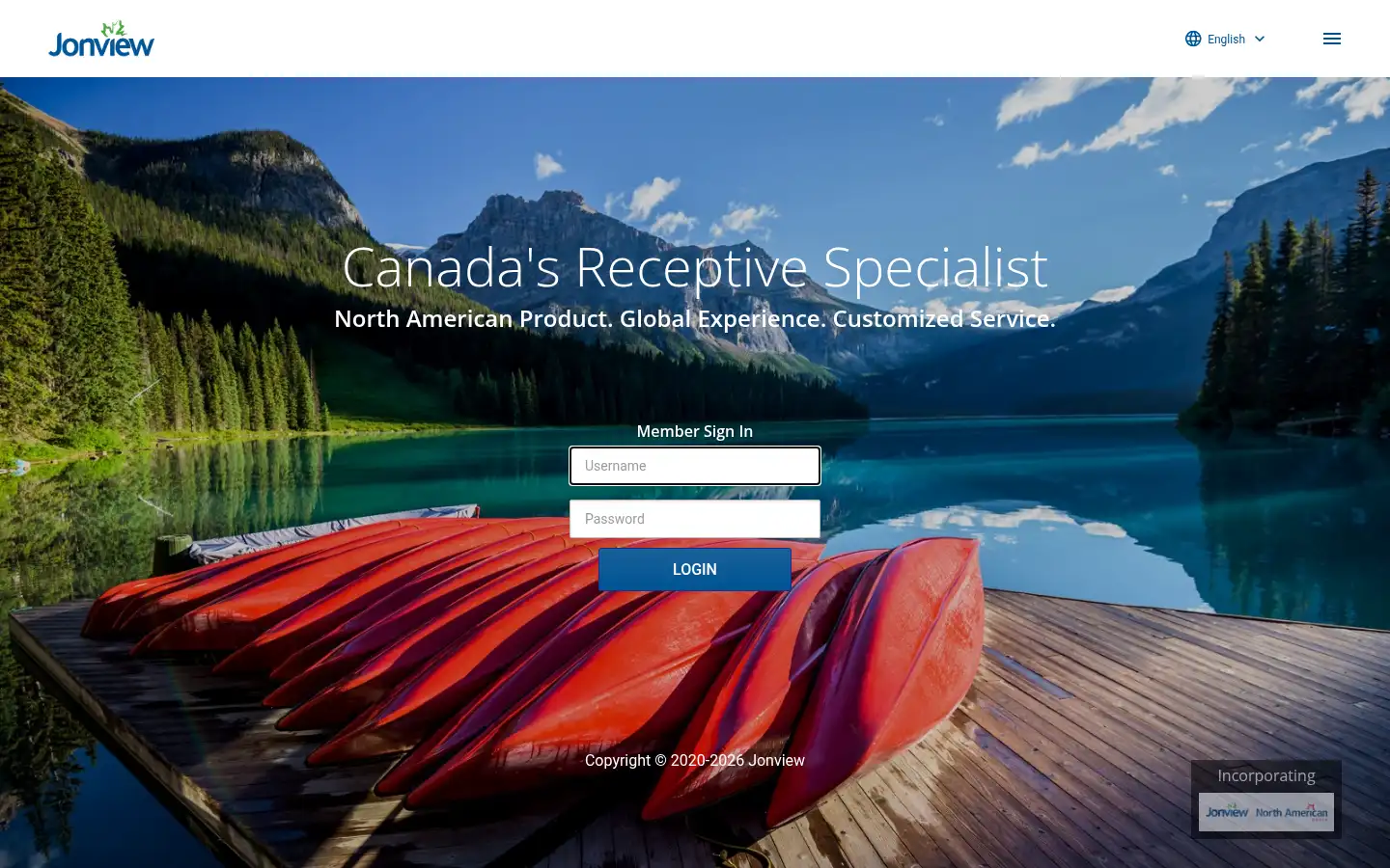 Screenshot of jonview.com
