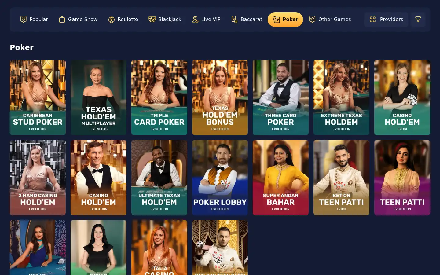 Screenshot of joocasino.com