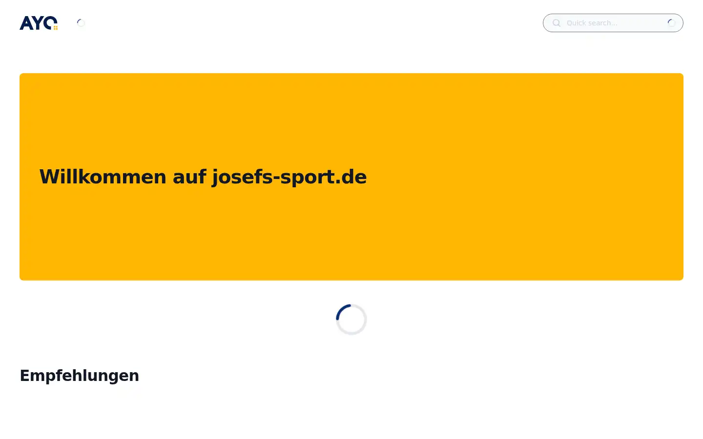 Screenshot of josefs-sport.de