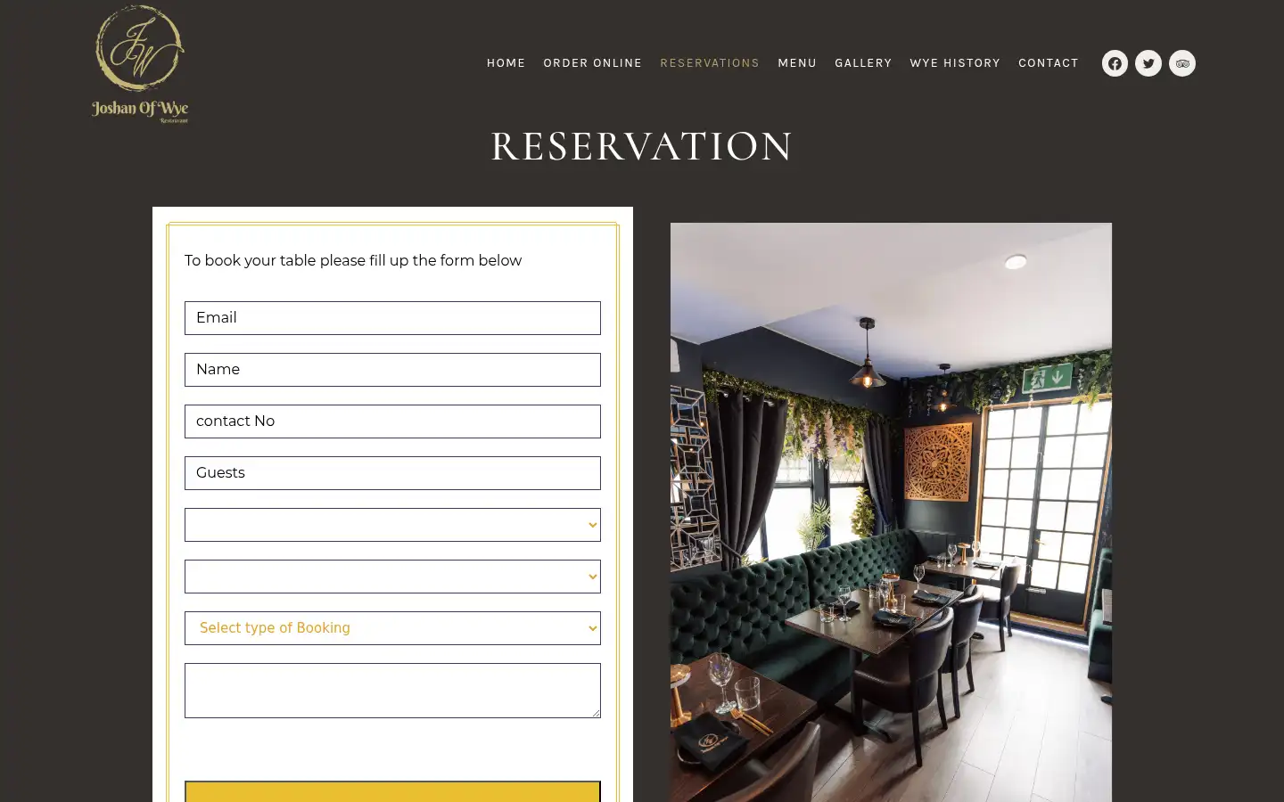 Screenshot of joshanofwye.com