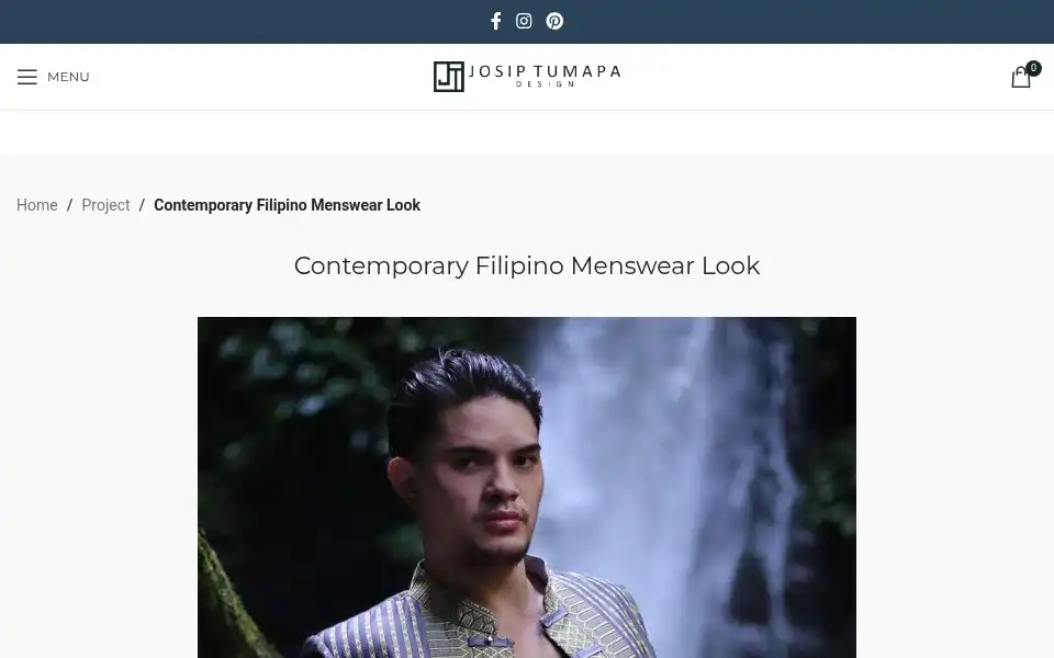 Screenshot of josiptumapa.com