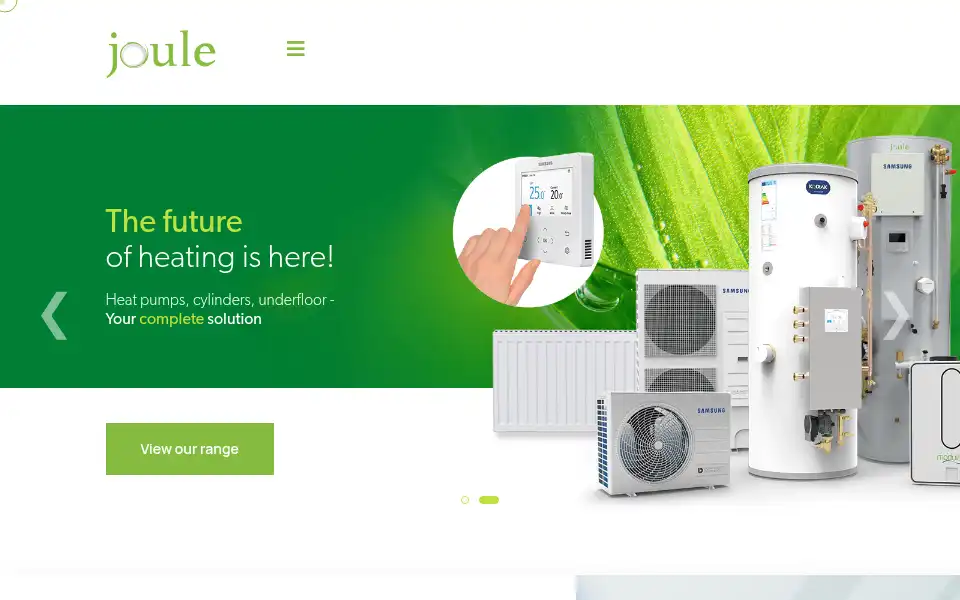 Screenshot of joule.ie