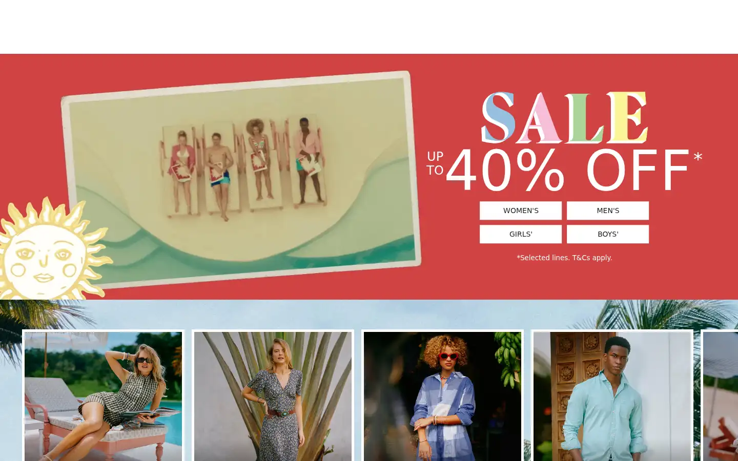 Screenshot of joules.com
