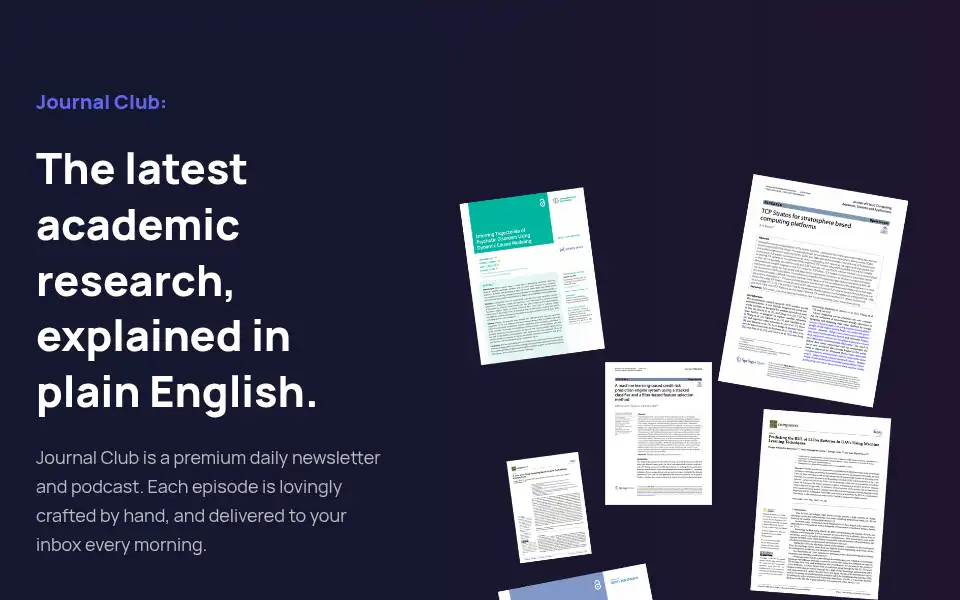 Screenshot of journalclub.io