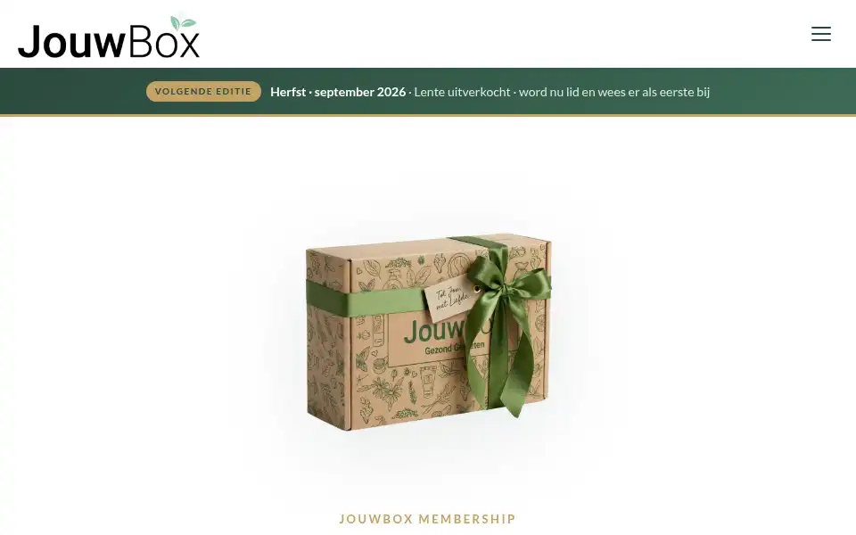 Screenshot of jouwbox.nl