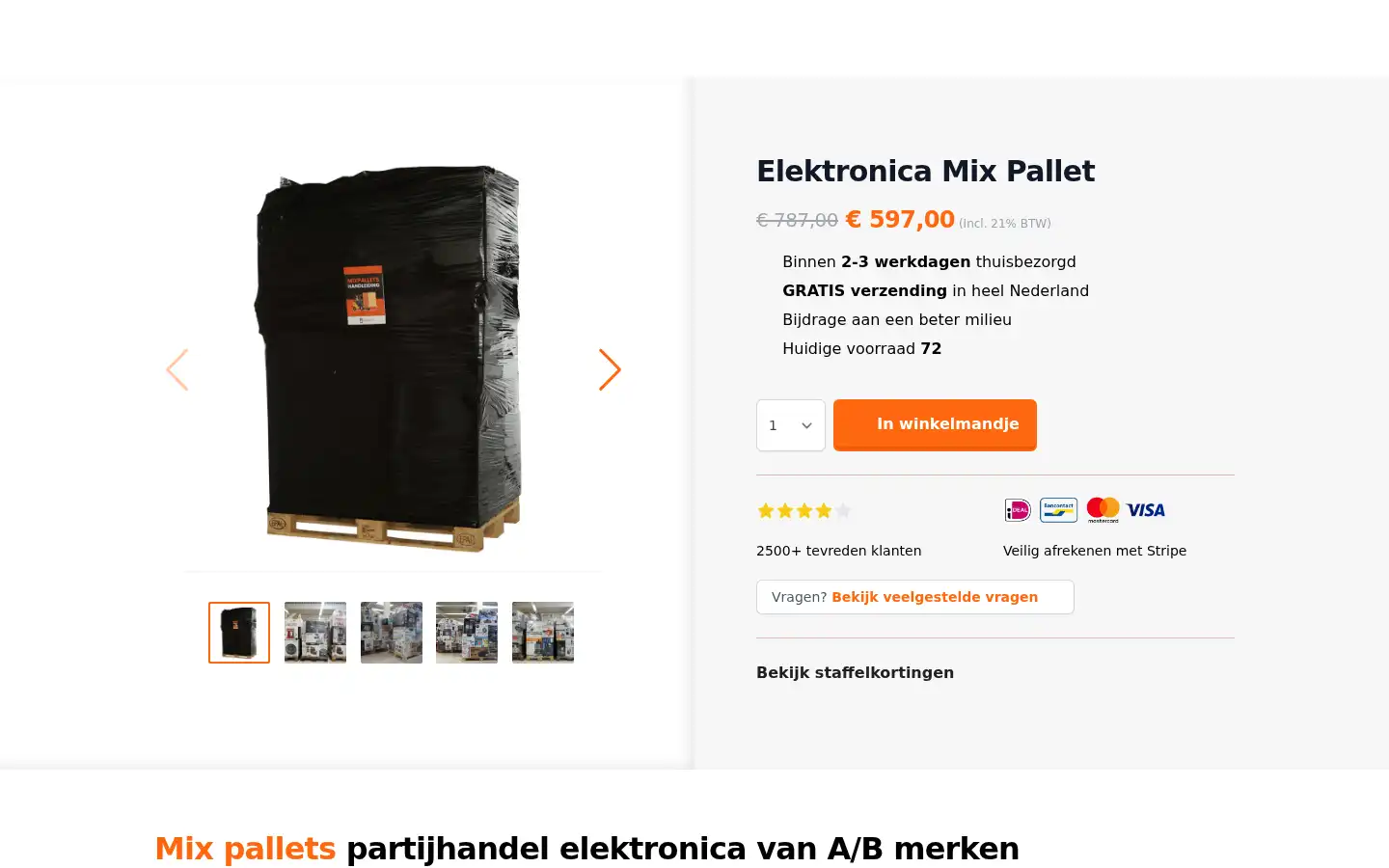 Screenshot of jouwtech.nl