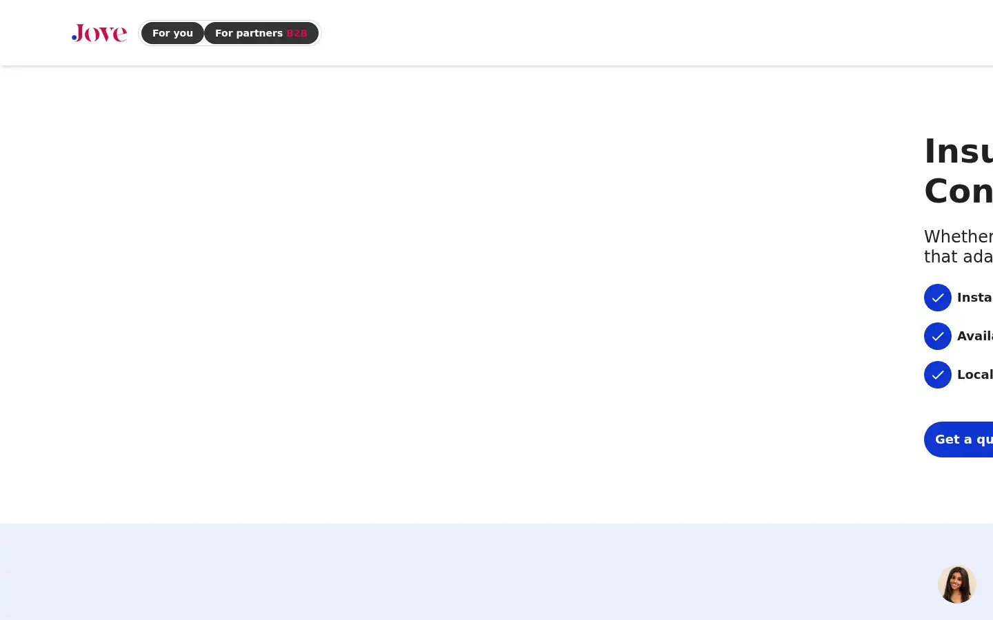 Screenshot of jove.co
