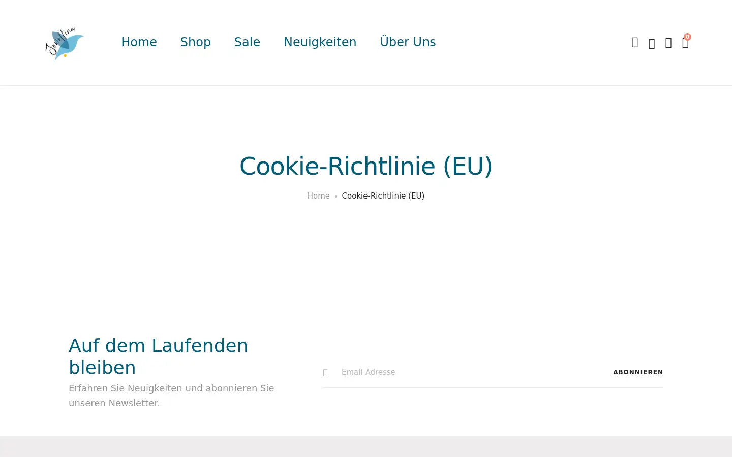 Screenshot of jowollina.shop