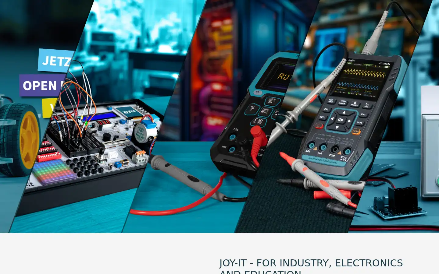 Screenshot of joy-it.net