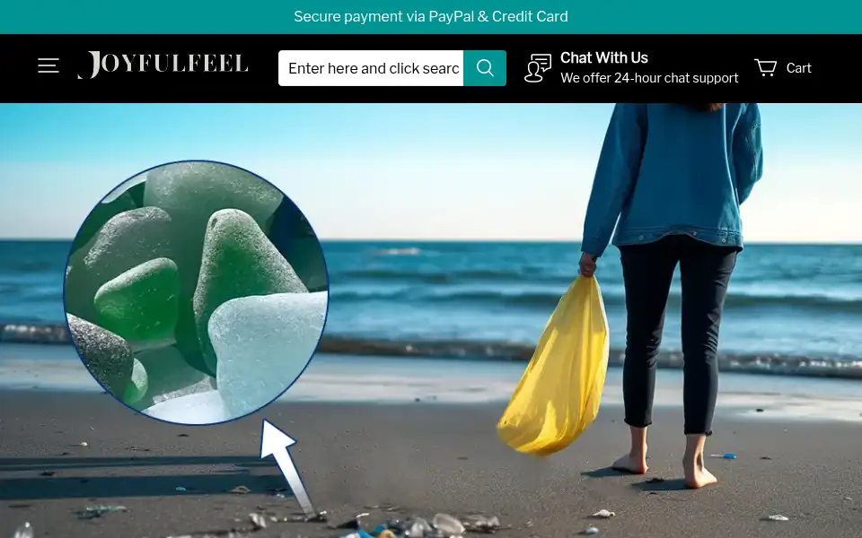 Screenshot of joyfulfeel.com